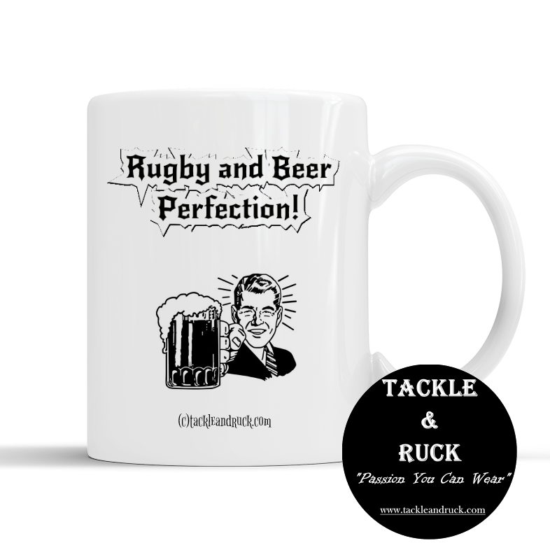 Rugby Mug - Rugby And Beer Perfection