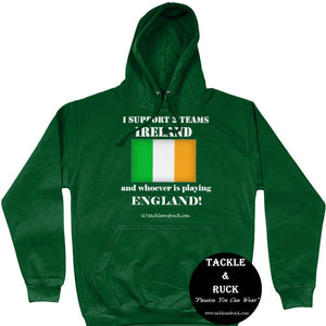 Irish Rugby Hoodies and Gifts - Get Six Nations Ireland Rugby Union Hoodies for England Game