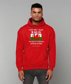Wales rugby gift souvenir hoodies for welsh rugby fans - 2 teams mens hoodie #engvwales