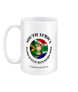 11oz South Africa Rugby World Cup Winners Mugs - Right