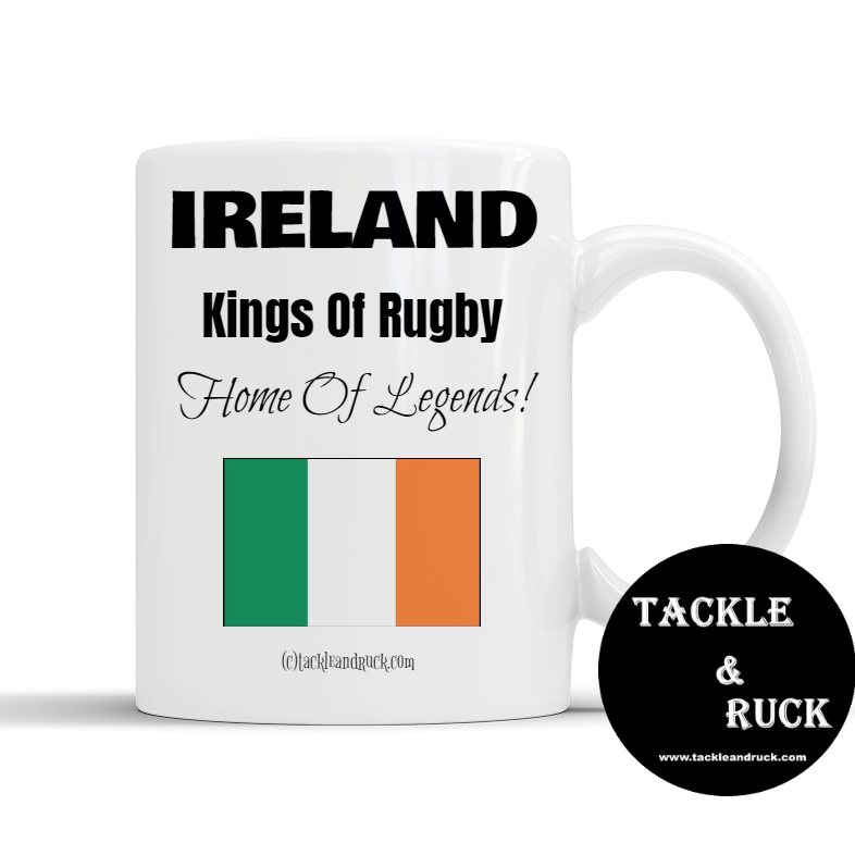 Rugby Mug - Ireland Kings Of Rugby Home Of Legends