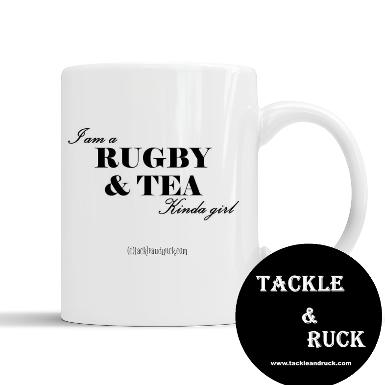 Rugby Mug - I Am A Rugby And Tea Kinda Girl