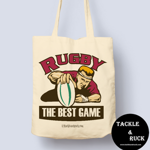 Rugby Tote Bag - Rugby The Best Game
