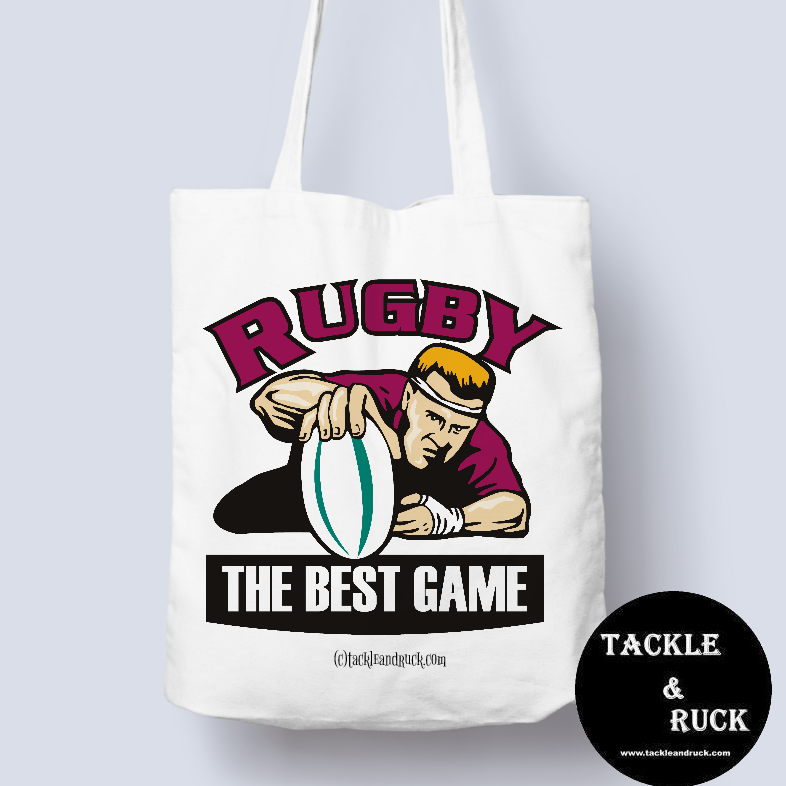 Rugby Tote Bag - Rugby The Best Game