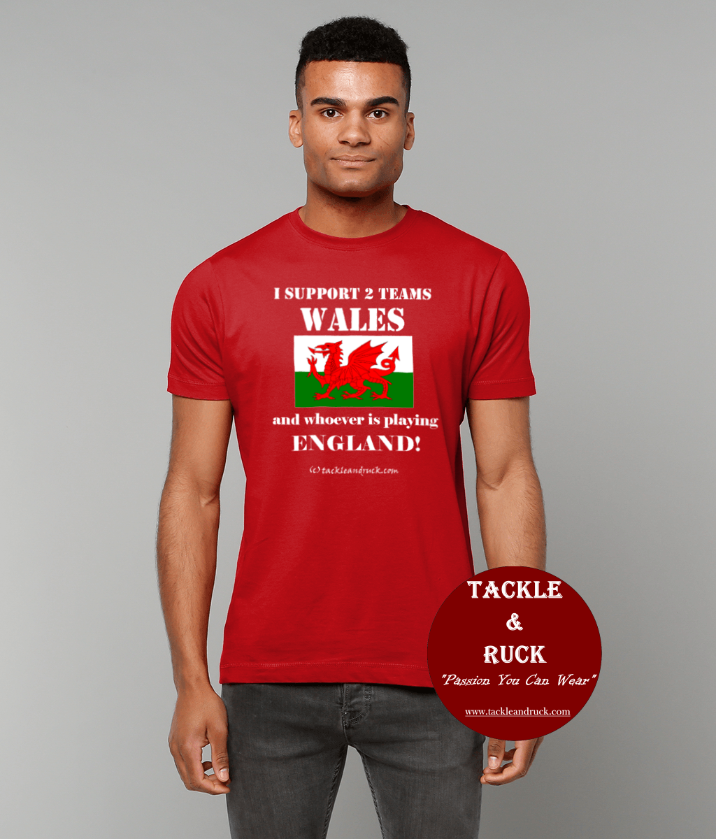 Tackle & Ruck - Wales welsh rugby t-shirts clothing gifts england fathers day