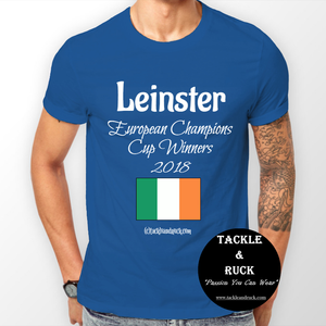 Leinster T-Shirt - European Champions Cup Winners 2018