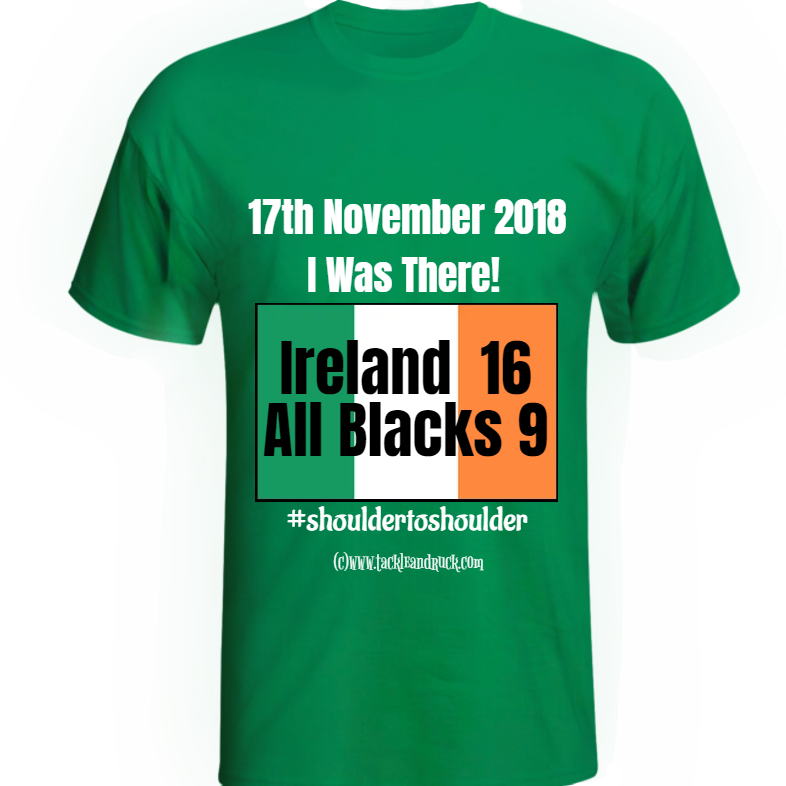 Ireland Win Against All Blacks-I Was There