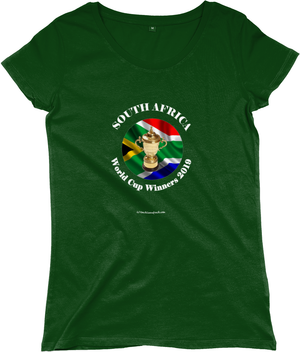 South Africa Rugby World Cup Winners 2019 - Womens T-Shirts